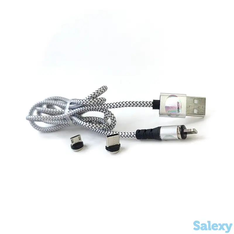 Кабель USB магнитный 3 в 1 ViTi оптом, фотография 1