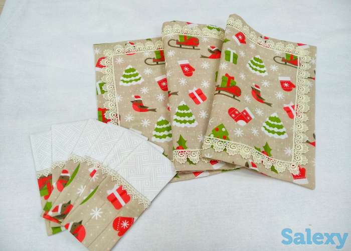 Дорожка на стол - отличный подарок для новогоднего праздника!, фотография 2