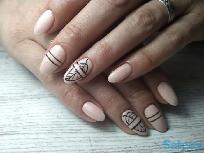 Наращивание ногтей на формы, фотография 1