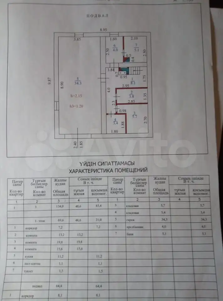 Кирпичный дом на большом участке, Усть-Каменногорск, ул. Щербакова, д. 31а, фотография 3