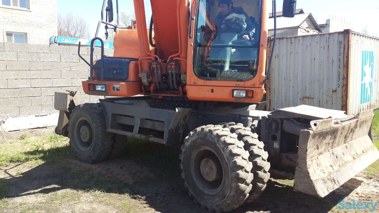 срочно продам колесный экскаватор doosan 190, фотография 1