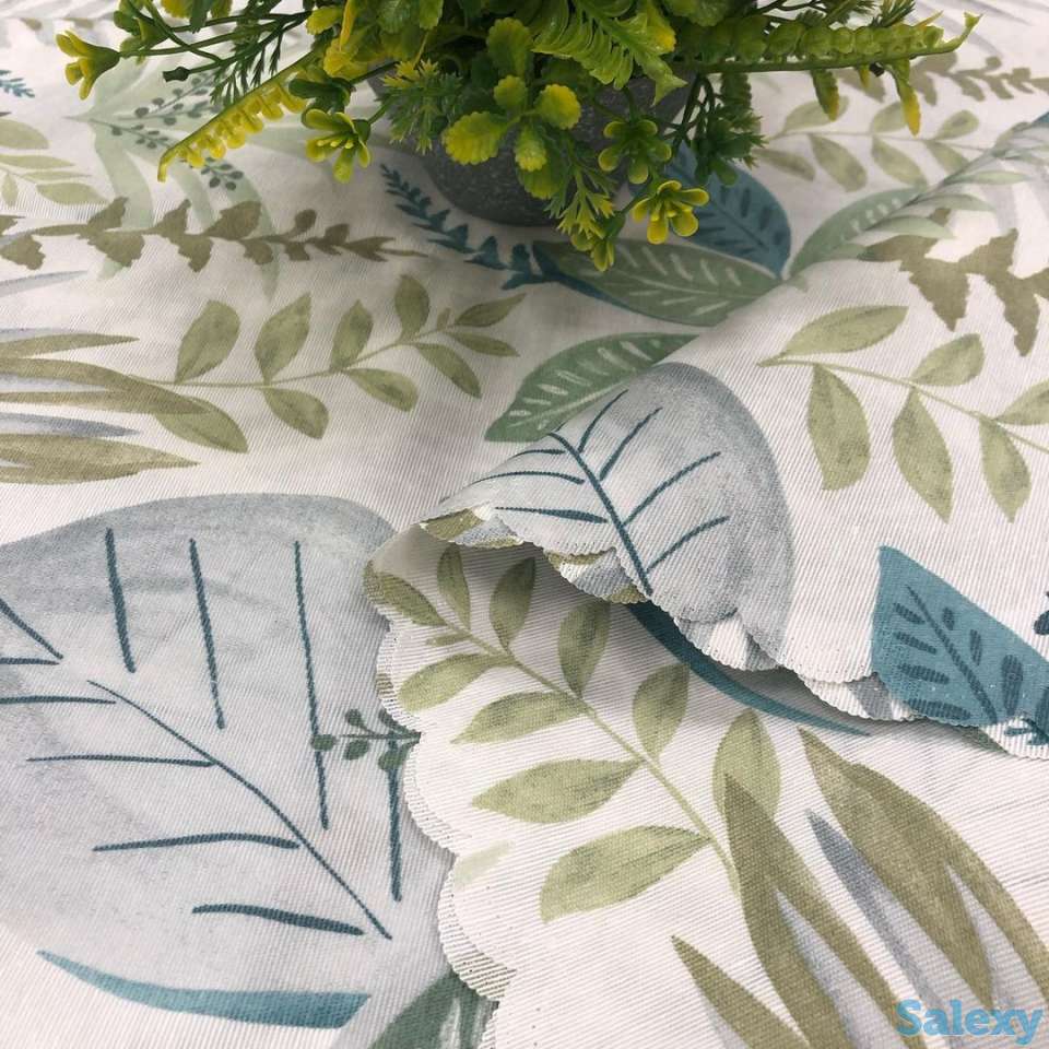 Очаровательная Итальянская скатерть Эдера с зеленью, фотография 3