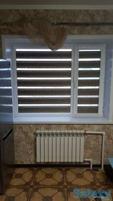 Жалюзи роллшторы день- ночь, фотография 5