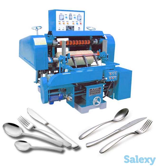 JZ-P1005 Станок для полировки круглых прямых стальных прутков. 3 головки., фотография 1