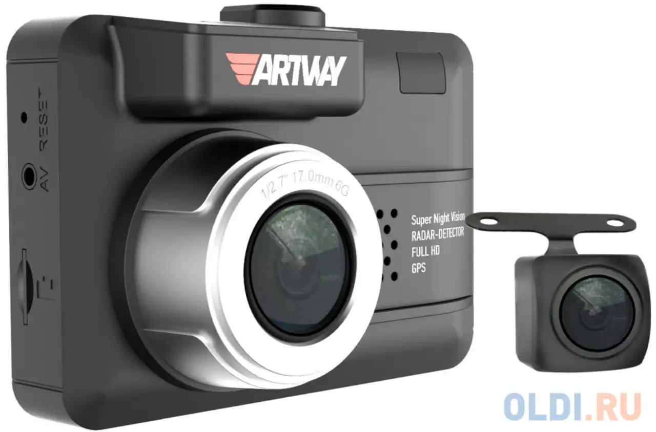 Видеорегистратор с радар-детектором artway md-109 gps, фотография 1