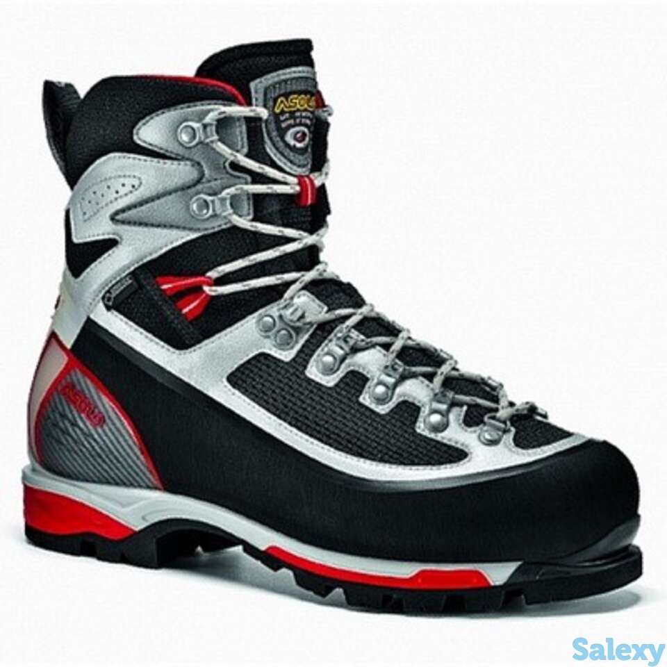 Треккинговые ботинки asolo 6b+ gv mm black/red, фотография 1