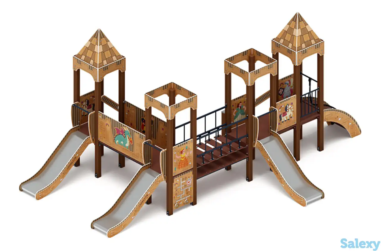 Королевство (картонное) - дик 1.15.04-22 - игровой комплекс h=900, фотография 1