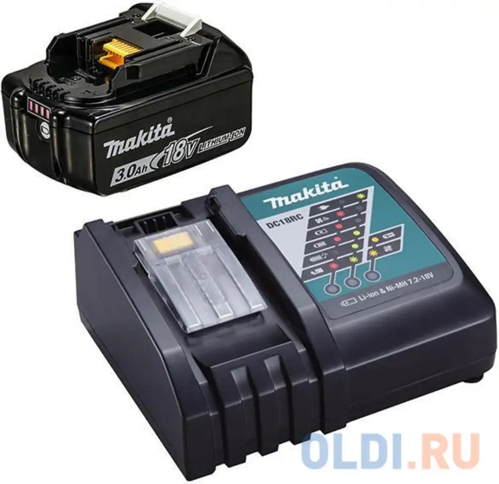 Аккумулятор для makita li-ion dsd180z, dpj180z, dpt351rfe, фотография 1