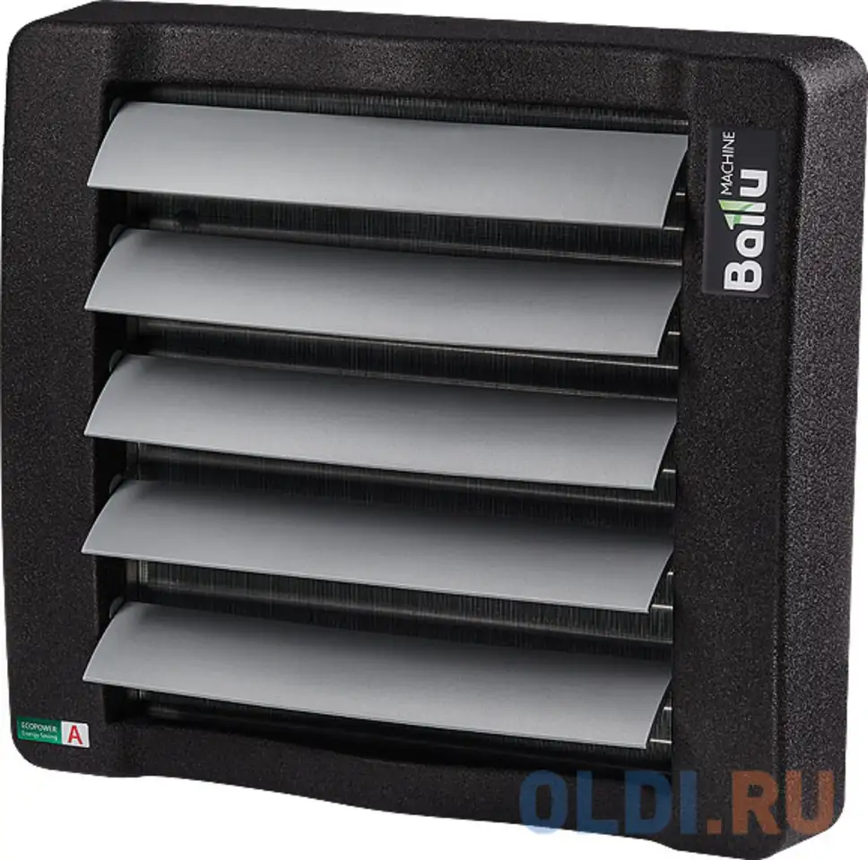 Тепловентилятор ballu bhp-w3-15-ln 100 вт чёрный, фотография 1