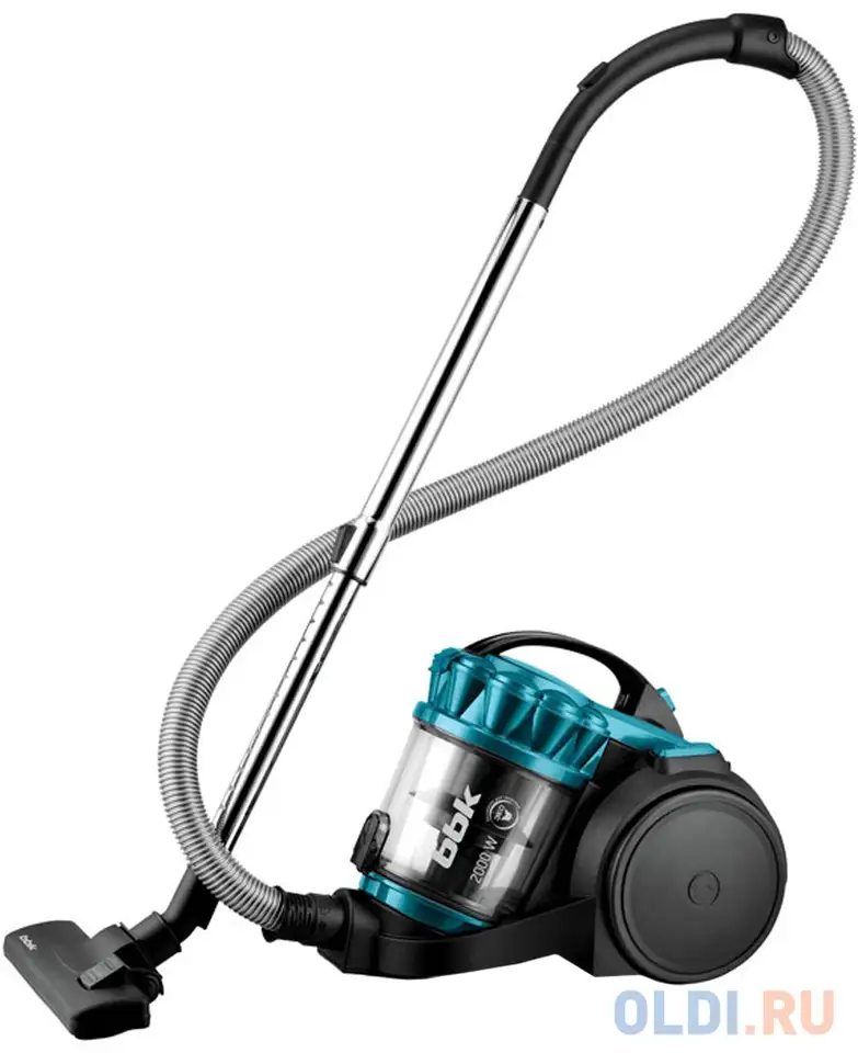 Пылесос bbk bv 1505 черный/изумрудный, фотография 1