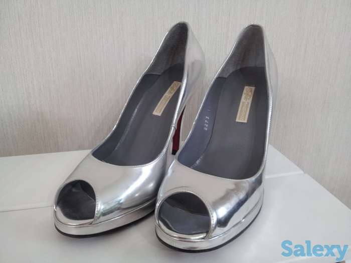 Туфли серебристые Buffalo (Испания), недорого, фотография 1