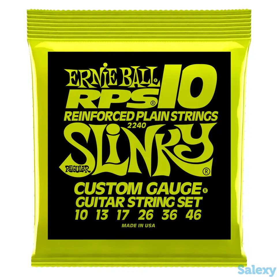 Струны для электрогитары ernie ball regular slinky p02240, фотография 1