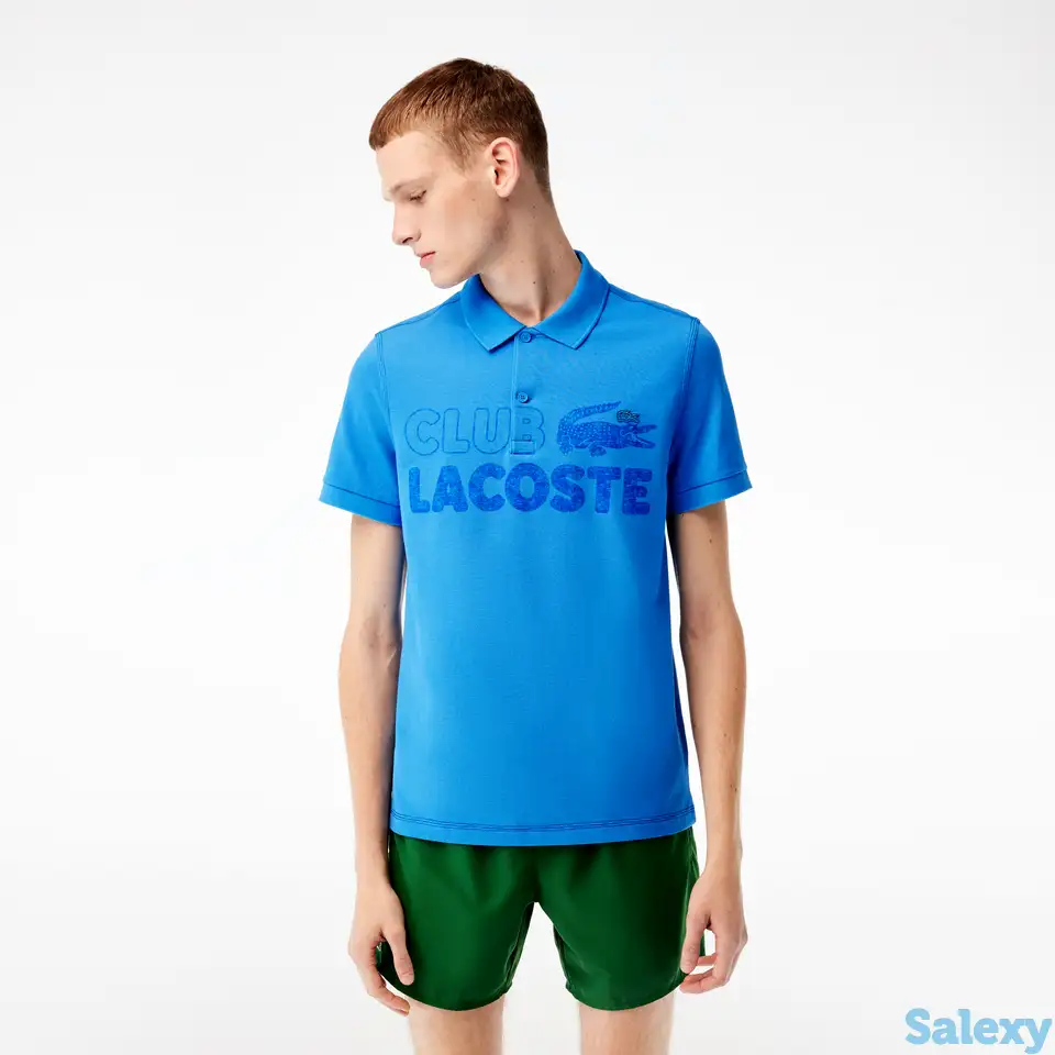 Мужское поло lacoste из органического хлопка, фотография 1