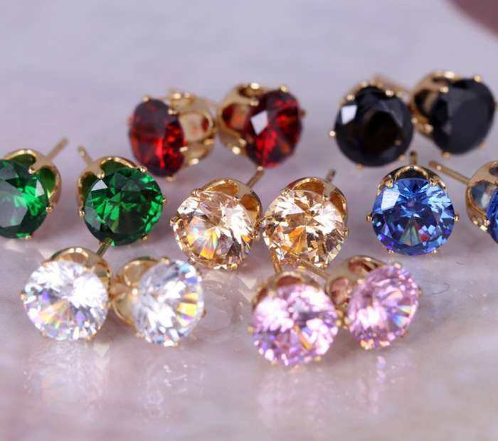 Продам серьги-гвоздики, фотография 3