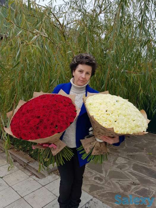 Купить розы в Алматы, фотография 1