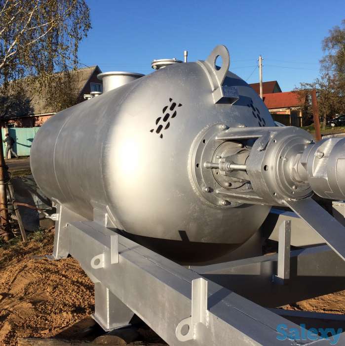 Вакуумные котлы КВМ-4.6 для производства мясо-костной, рыбной, кормовой, кровяной муки, переработки биоотходов и произво, фотография 1