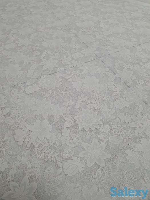 Красивая ажурная скатерть на круглый стол диаметр 178 см Япония, фотография 6