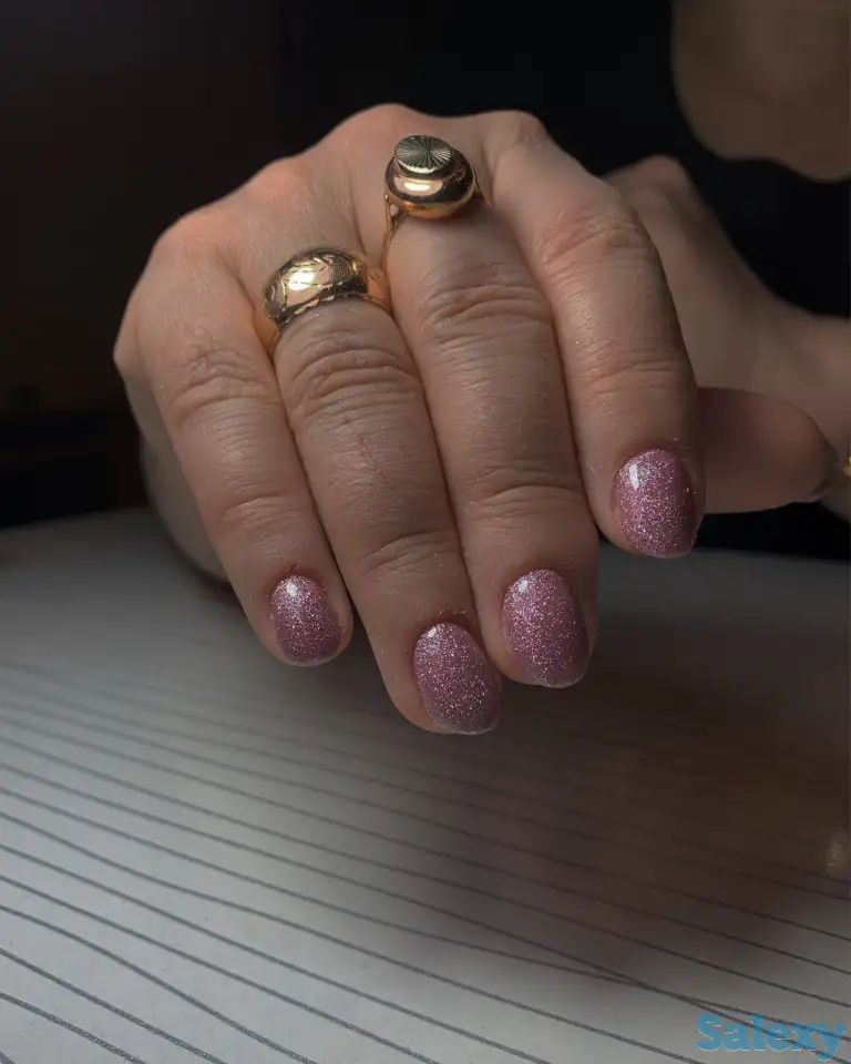 Маникюр(все вкл 3000тг), наращивание ногтей 4500тг, фотография 5