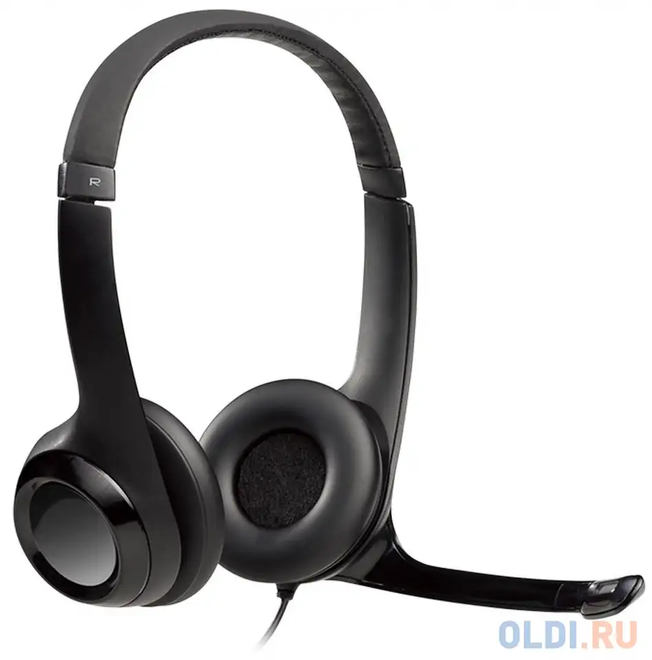 (981-000406) гарнитура logitech headset h390 usb, фотография 1