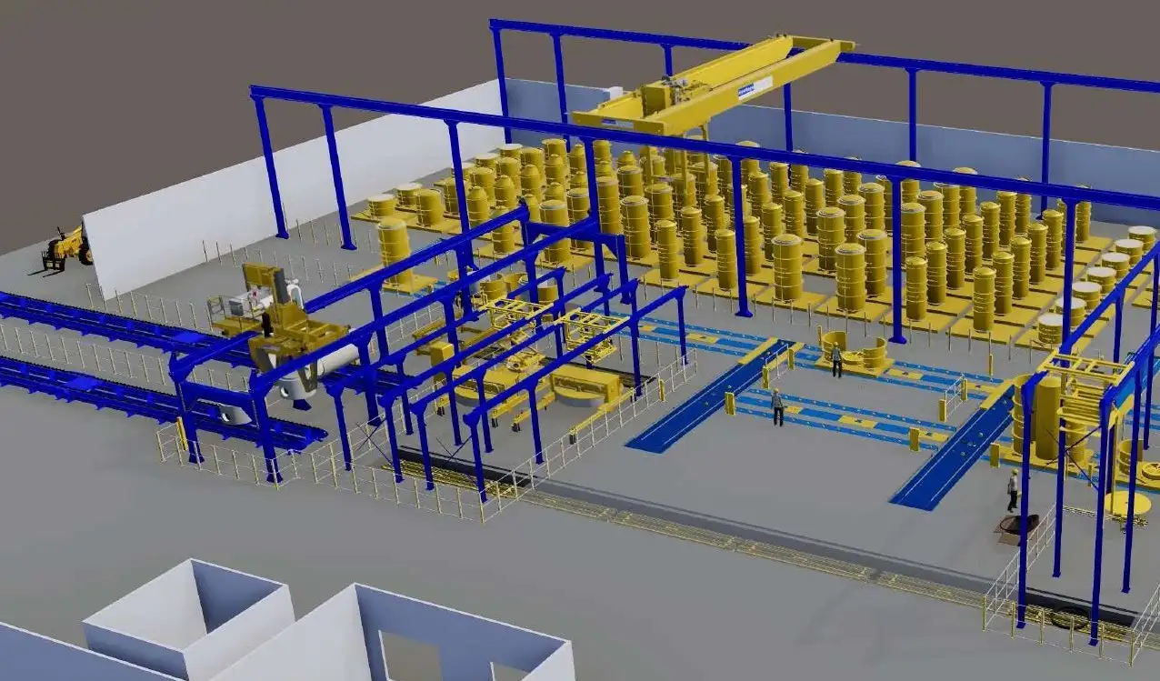 Автоматическая линия для производства ЖБИ литьевых форм, Prima Afinitas., фотография 8