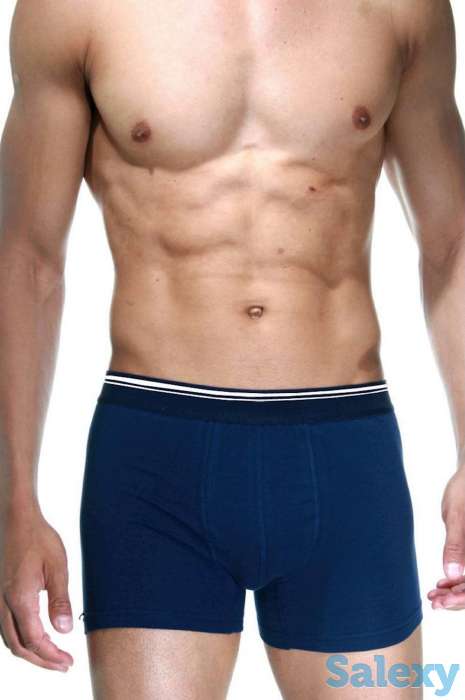 Боксеры мужские однотонные и цветные, фотография 9