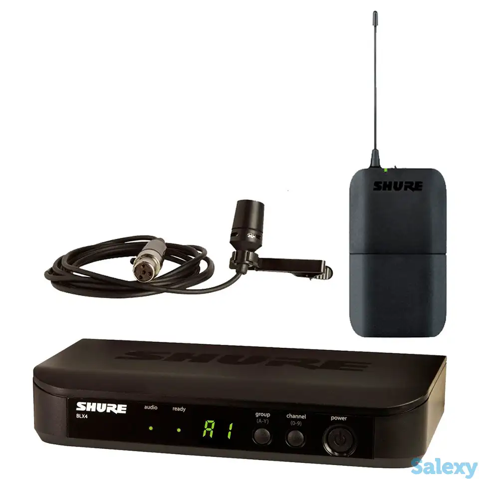 Радиосистема с петличным микрофоном shure blx14e/cvl-r12, фотография 1