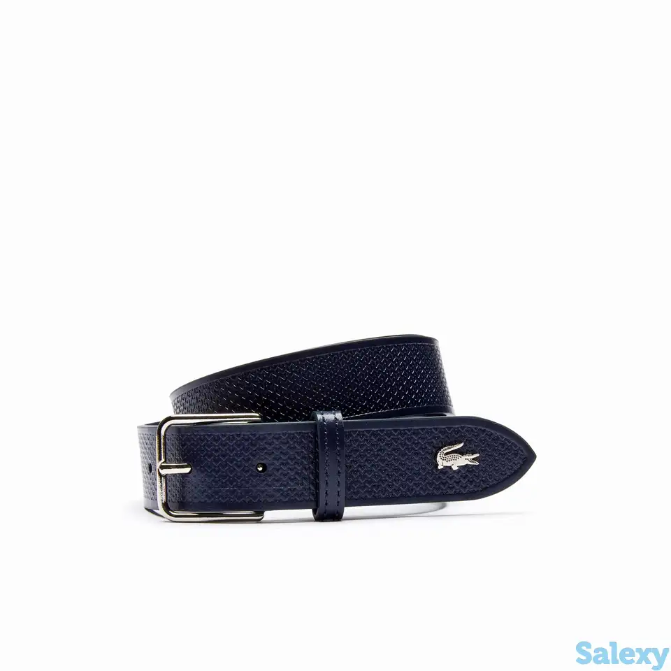 Кожаный ремень lacoste chantaco, фотография 1