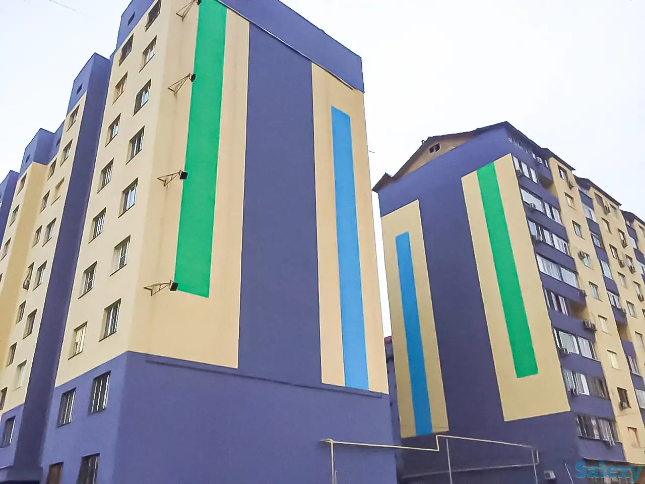 Капитальный ремонт фасада / Покраска фасада / Отделка фасада / Ремонт фасада / Промышленный альпинизм / Высотные работы, фотография 9