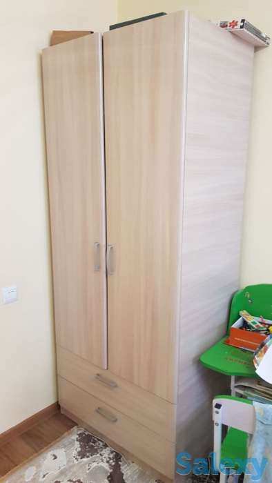 Шкаф, высота 2м, бежевый, фотография 1