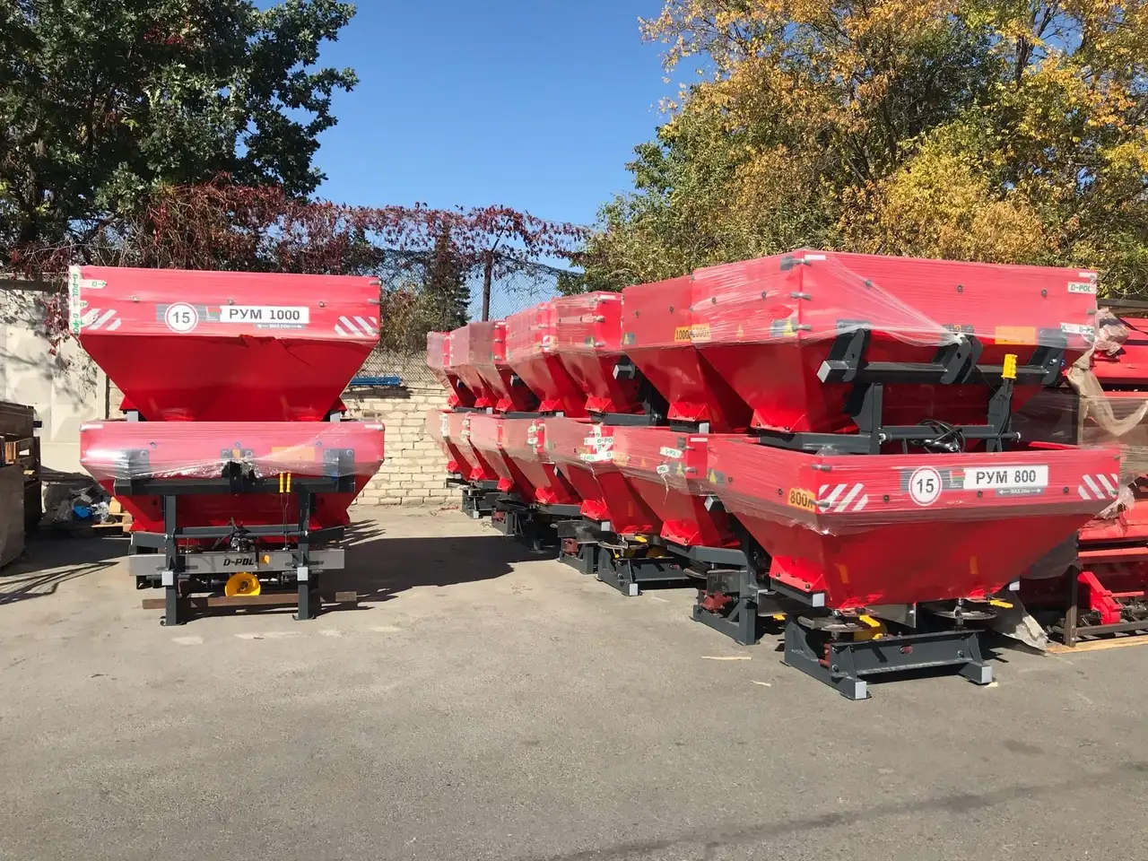 Разбрасыватель минеральных удобрений  800л, 1000л, 1200л Беларусь D-pol, фотография 2