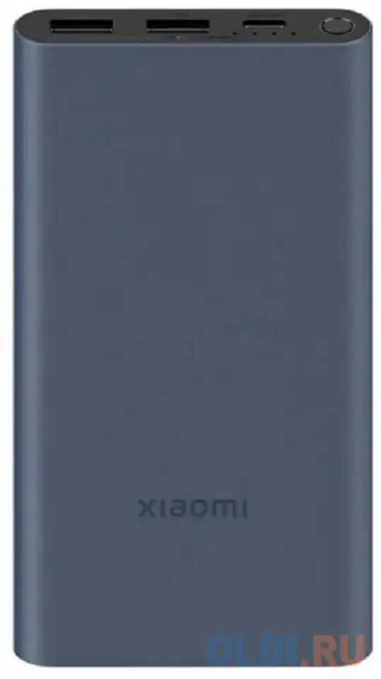 Внешний аккумулятор power bank 10000 мач xiaomi 22.5w power bank синий, фотография 1