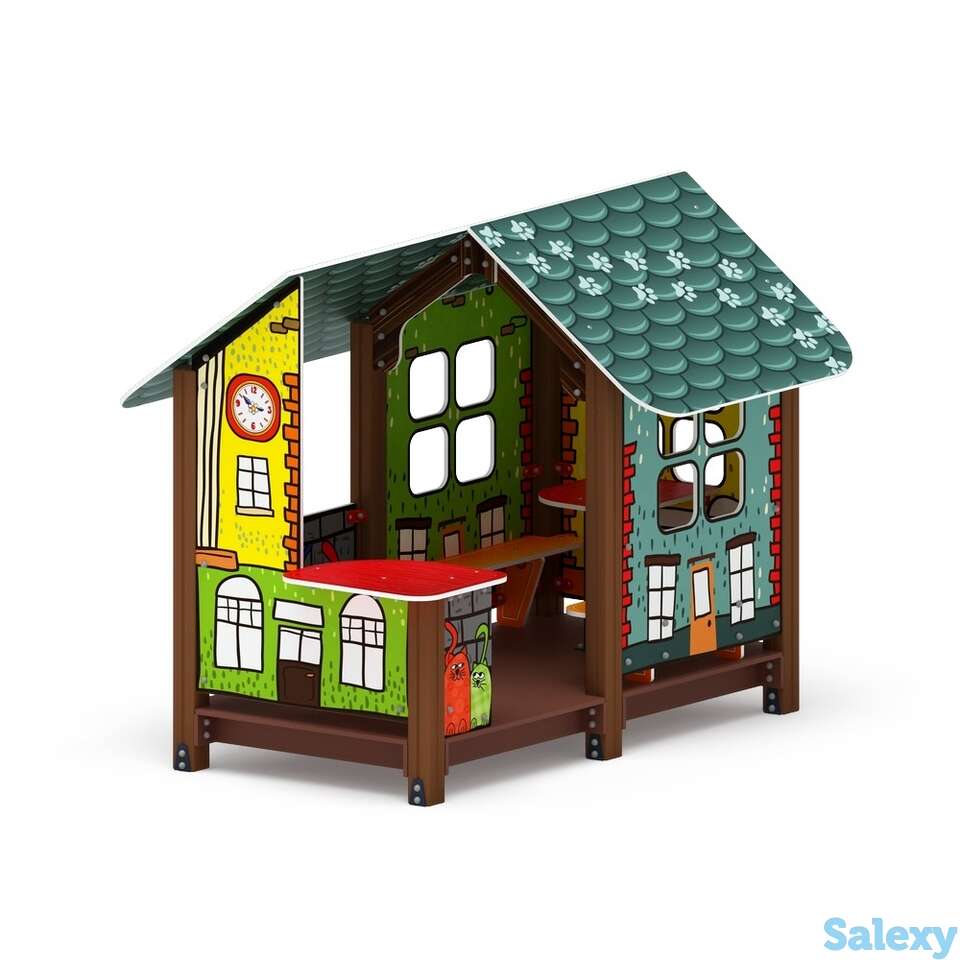 Домик с часами(коты) мф 10.01.09-03, фотография 1