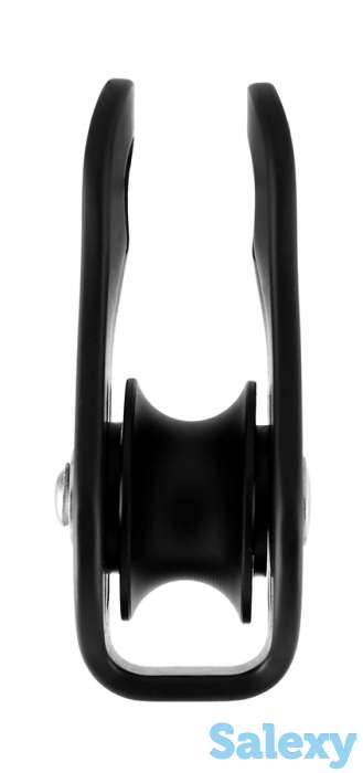 Блок-Ролик Венто Спасатель Одинарный Без Подшипника Черный Дюраль, фотография 4