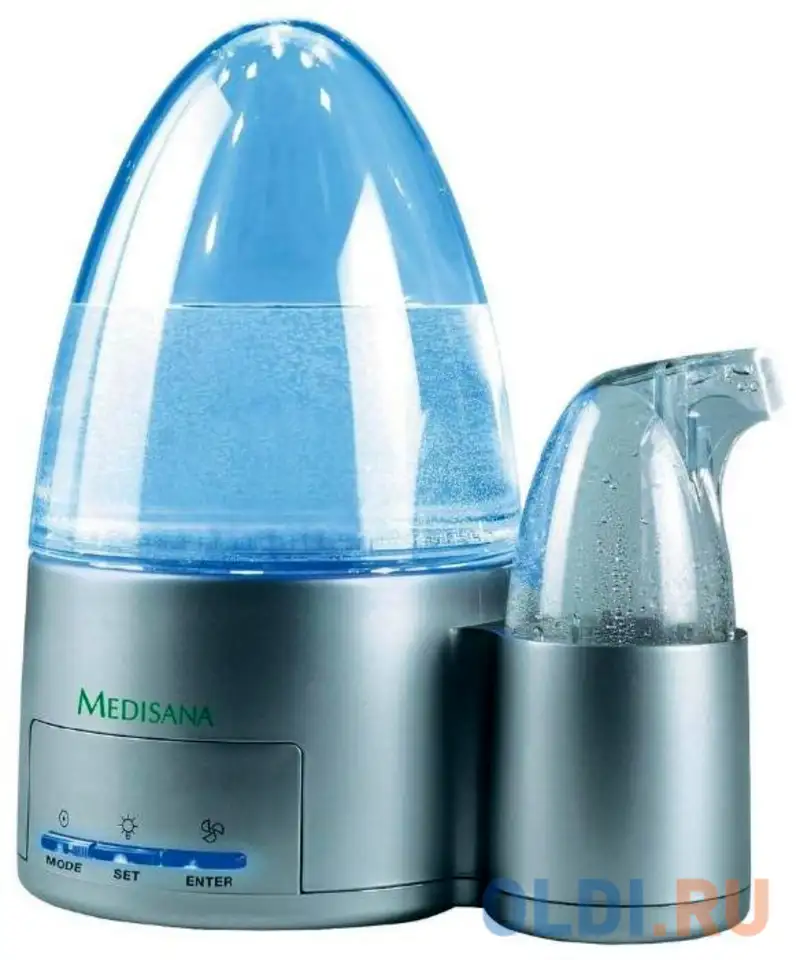 Увлажнитель воздуха medisana medibreeze серебристый 60003, фотография 1