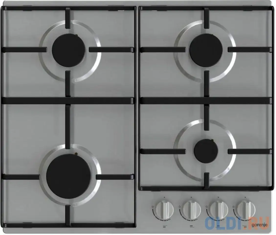 Варочная панель газовая gorenje g640ex нержавеющая сталь, фотография 1