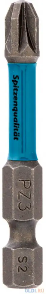 Набор бит торсионных pz3x50 мм, для ударных шуруповертов, 10 шт.// gross, фотография 1