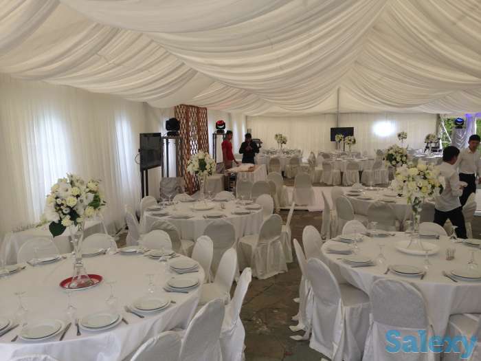 сдам в аренду столы стулья шатры посуду в алматы, фотография 4