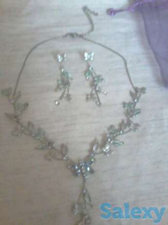Продам набор серьги + колье, фотография 1