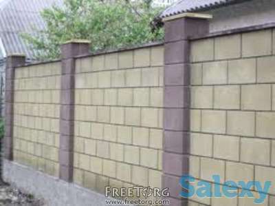 Строительство заборов из блоков, фотография 3