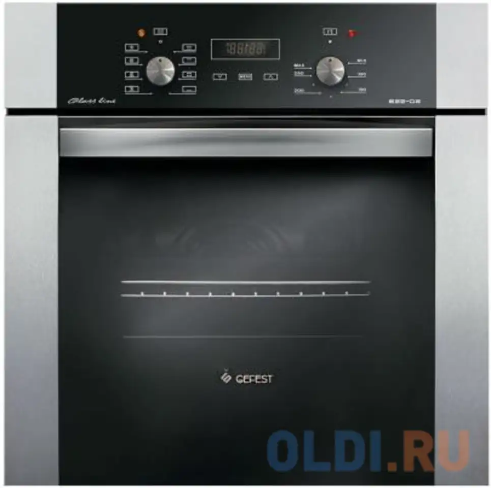 Электрический шкаф gefest эдв да 622-02 н3 серебристый, фотография 1