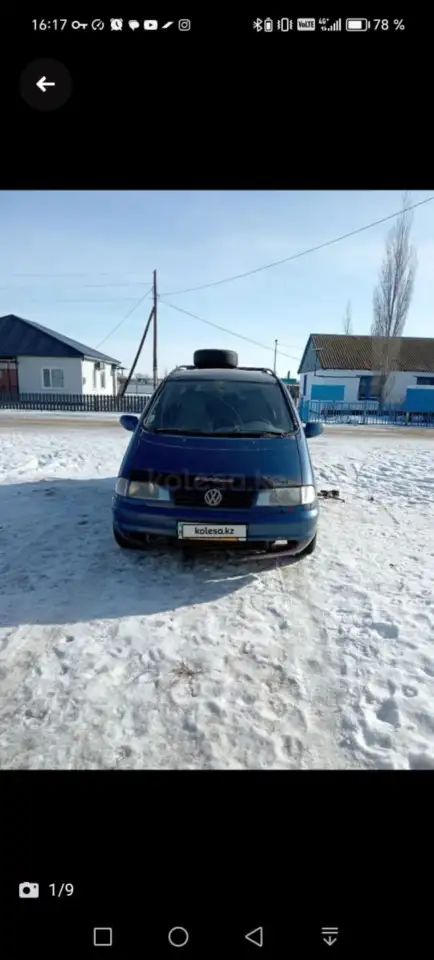 Шаран 2,8 об 1997 годы Volkswagen Sharan, фотография 6