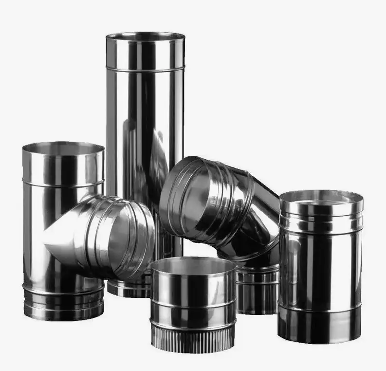 Дымоходы дымоход, D 80-400 мм, s 0,8 мм, L 1-3 м, фотография 1