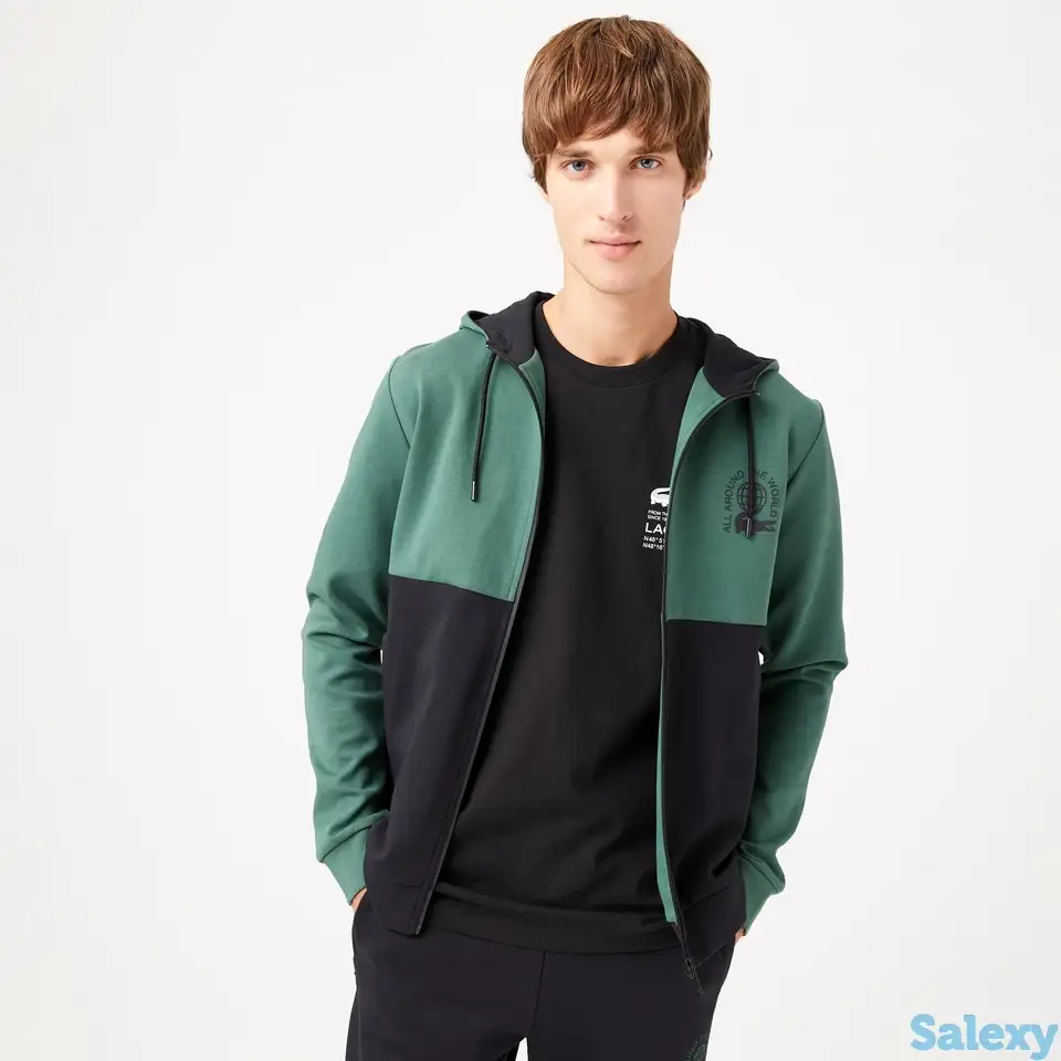 Мужская двуцветная толстовка lacoste, фотография 1