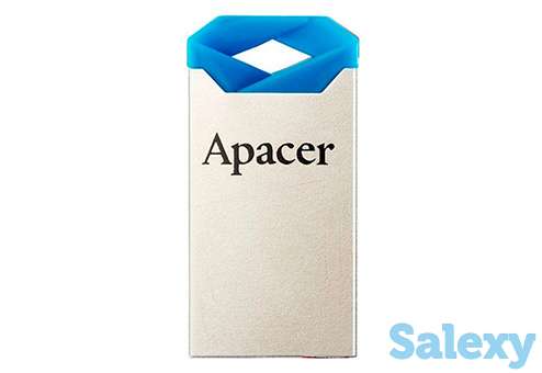 Флеш накопитель apacer ah111 32gb usb 2.0 (ap32gah111u-1). синий, фотография 1