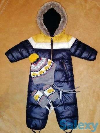 Комбинезон Next +шапочка и варежки, фотография 1