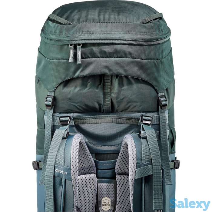 Рюкзак deuter aircontact 65+10 ivy/teal, фотография 8