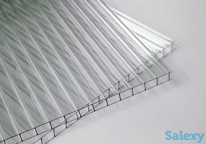 Сотовый поликарбонат Primavera II  (прозрачный) для теплиц., фотография 2