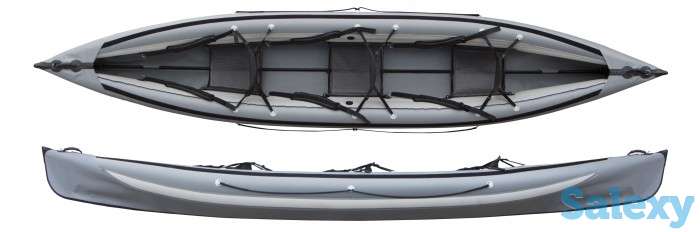 Байдарка тритон шуя+ серая/желтая, фотография 2