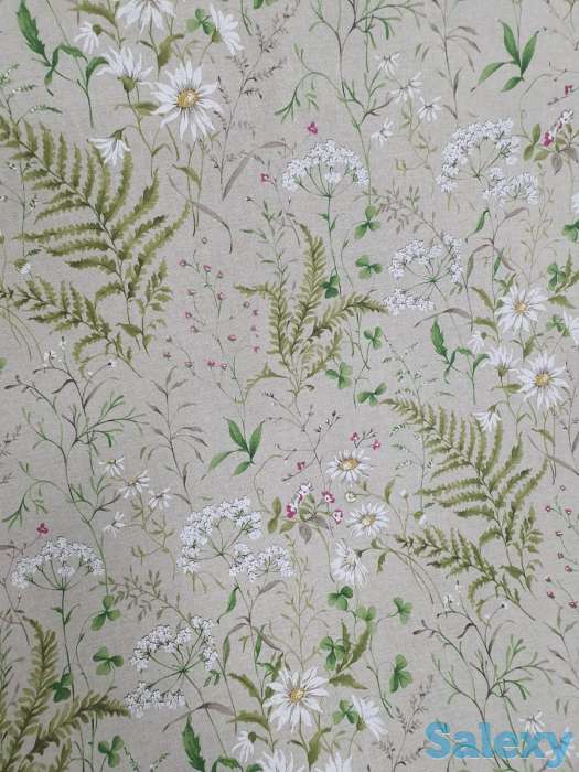 Итальянская скатерть, цветы луга, с тефлоновым покрытием, фотография 6