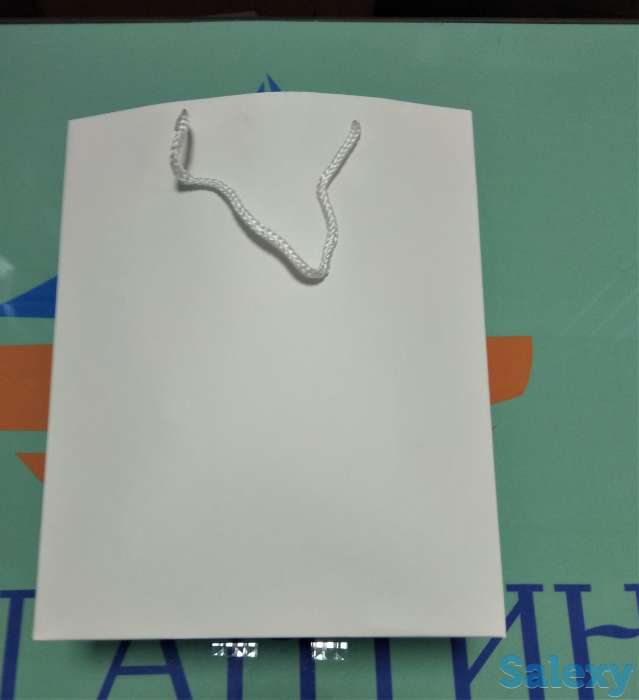 Бумажные белые и крафтовые пакеты Алматы, фотография 2